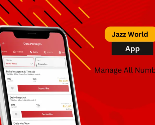 Jazz World App Manage My Number